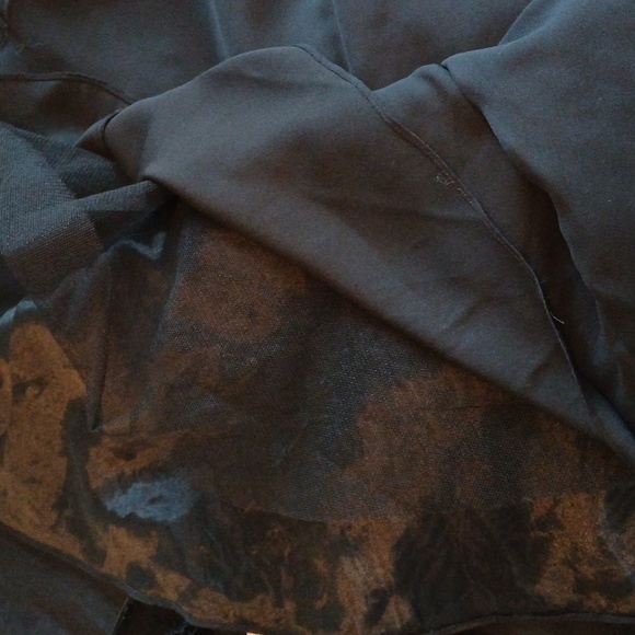 Marchesa Notte Black Lace Cocktail Dress Size 4 - Picture 13 of 14